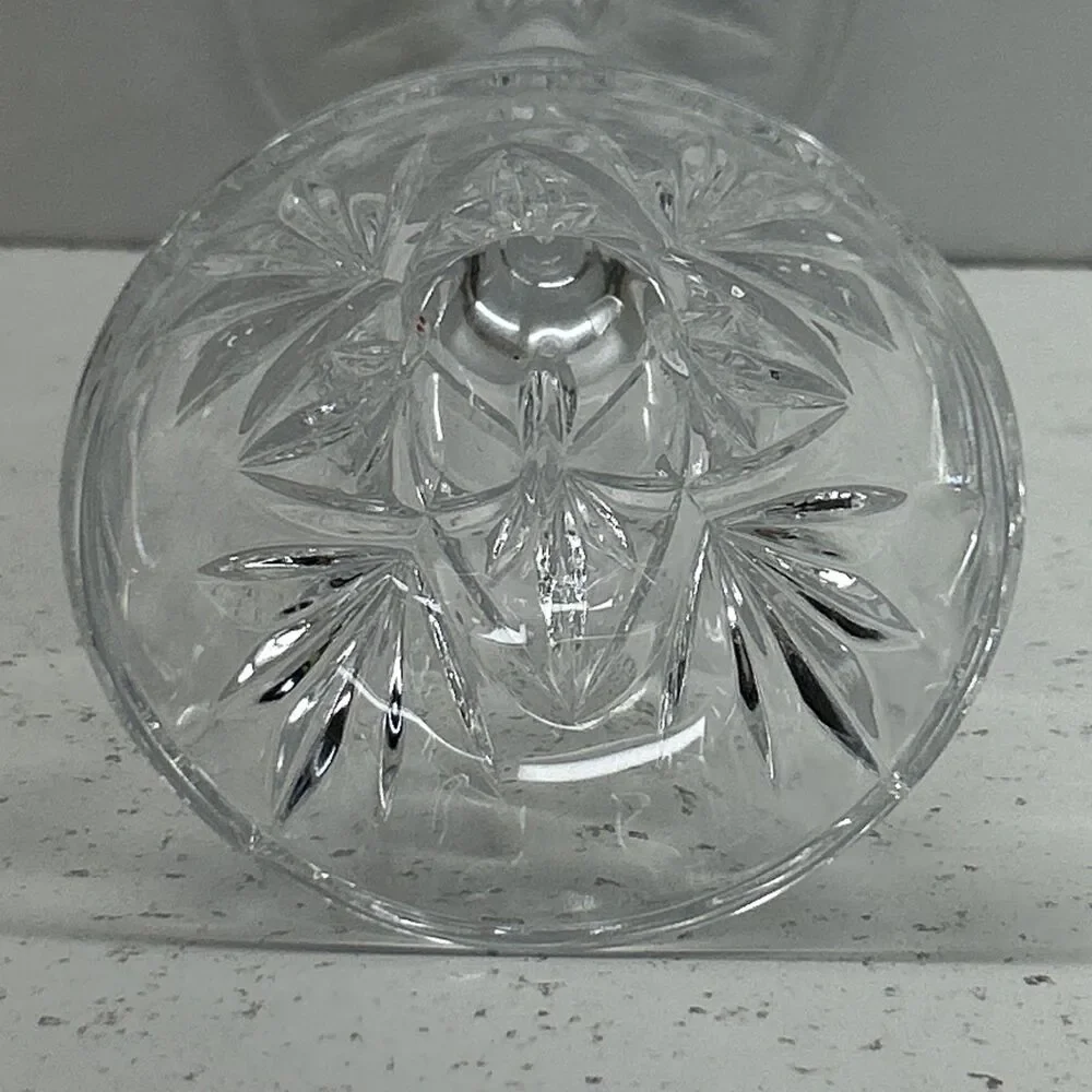 Vintage Cristal D'Arques-Duran Mystique taper‎ candle holder